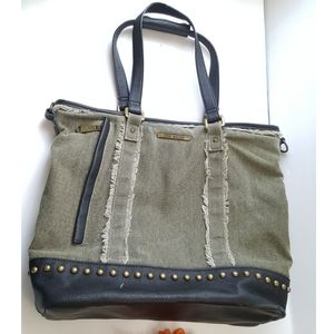 Steve Madden Olive army green tote (large)